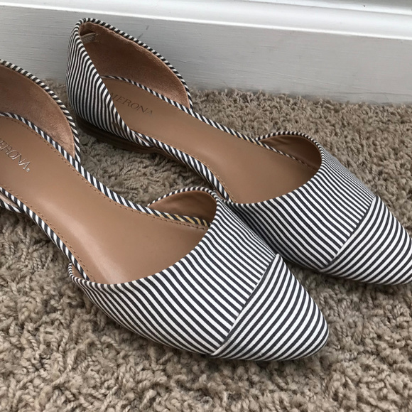 Merona Shoes - Black & White Dressy Flats